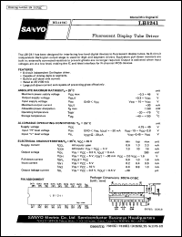 datasheet for LB1241 by SANYO Electric Co., Ltd.