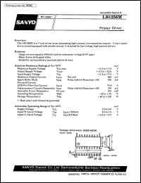 datasheet for LB1256M by SANYO Electric Co., Ltd.