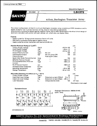 datasheet for LB1272 by SANYO Electric Co., Ltd.