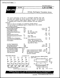 datasheet for LB1273R by SANYO Electric Co., Ltd.