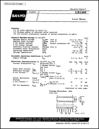 datasheet for LB1408 by SANYO Electric Co., Ltd.