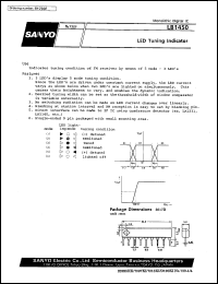 datasheet for LB1450 by SANYO Electric Co., Ltd.