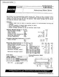 datasheet for LB1641 by SANYO Electric Co., Ltd.