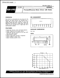 datasheet for LB1643 by SANYO Electric Co., Ltd.