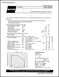 datasheet for LB1648 by SANYO Electric Co., Ltd.