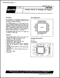 datasheet for LB8106M by SANYO Electric Co., Ltd.