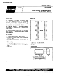 datasheet for LB8620M by SANYO Electric Co., Ltd.