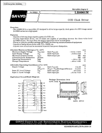 datasheet for LB8901M by SANYO Electric Co., Ltd.