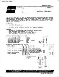 datasheet for LB9051 by SANYO Electric Co., Ltd.