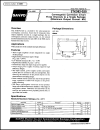 datasheet for STK392-020 by SANYO Electric Co., Ltd.