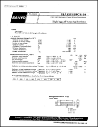 datasheet for 2SA1253 by SANYO Electric Co., Ltd.