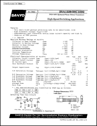 datasheet for 2SA1339 by SANYO Electric Co., Ltd.