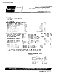 datasheet for 2SC3383 by SANYO Electric Co., Ltd.