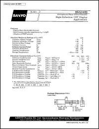 datasheet for 2SA1433 by SANYO Electric Co., Ltd.