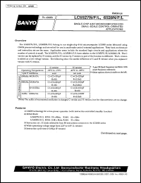 datasheet for LC6527N by SANYO Electric Co., Ltd.