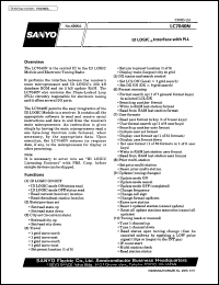 datasheet for LC7040N by SANYO Electric Co., Ltd.