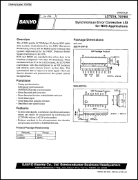 datasheet for LC7074M by SANYO Electric Co., Ltd.