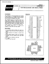 datasheet for LC66P308 by SANYO Electric Co., Ltd.