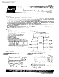 datasheet for LC7070N by SANYO Electric Co., Ltd.