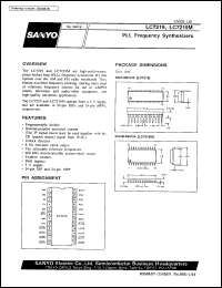 datasheet for LC7219 by SANYO Electric Co., Ltd.