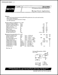 datasheet for 2SA1838 by SANYO Electric Co., Ltd.