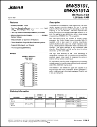 datasheet for MWS5101 by Intersil Corporation