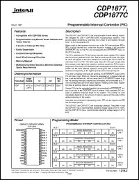 datasheet for CDP1877C by Intersil Corporation