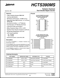 datasheet for HCTS390MS by Intersil Corporation