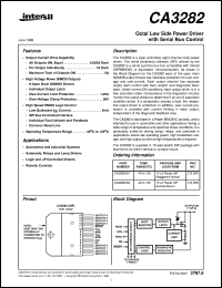 datasheet for CA3282 by Intersil Corporation