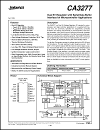 datasheet for CA3277 by Intersil Corporation
