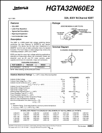 datasheet for HGTA32N60E2 by Intersil Corporation