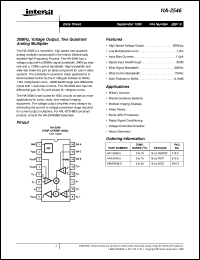 datasheet for HA-2546 by Intersil Corporation