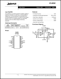 datasheet for ICL8048 by Intersil Corporation