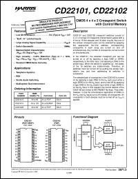 datasheet for CD22101 by Intersil Corporation