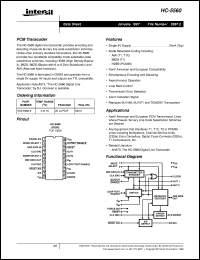 datasheet for HC-5560 by Intersil Corporation