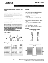 datasheet for HS-26CT31RH by Intersil Corporation