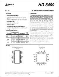 datasheet for HD-6409 by Intersil Corporation