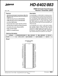 datasheet for HD-6402/883 by Intersil Corporation