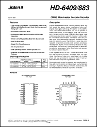 datasheet for HD-6409/883 by Intersil Corporation