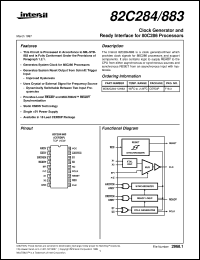 datasheet for 82C284/883 by Intersil Corporation