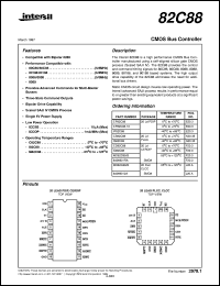 datasheet for 82C88 by Intersil Corporation