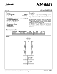datasheet for HM-6551 by Intersil Corporation