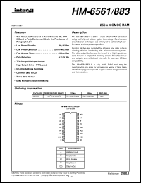 datasheet for HM-6561/883 by Intersil Corporation