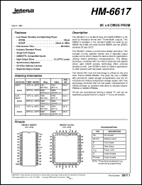 datasheet for HM-6617 by Intersil Corporation