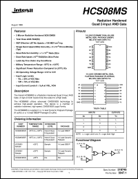datasheet for HCS08MS by Intersil Corporation