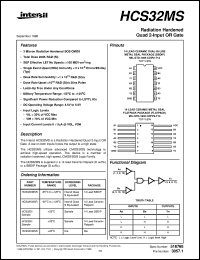 datasheet for HCS32MS by Intersil Corporation