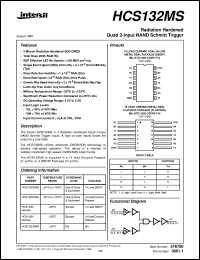datasheet for HCS132MS by Intersil Corporation