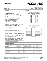 datasheet for HCS253MS by Intersil Corporation