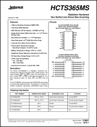datasheet for HCTS365MS by Intersil Corporation