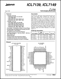 datasheet for ICL7139 by Intersil Corporation